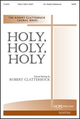 Holy, Holy, Holy SATB choral sheet music cover